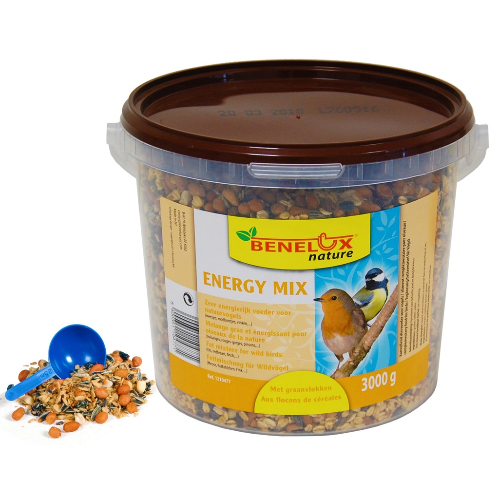 [BP1210477] ENERGY MIX VOOR TUINVOGELS 3KG EMMER