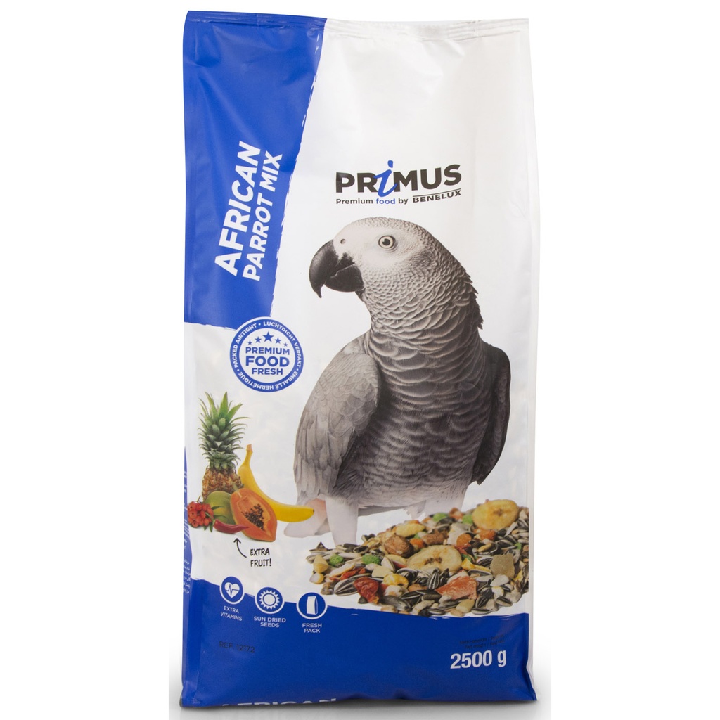 [BP12172] PRIMUS AFRIKAANSE PAPEGAAIEN MIX 2,5KG