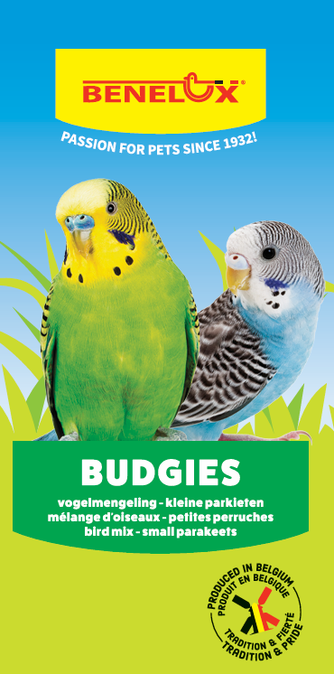 [BP12323] VOGELMENGELING BUDGIE 'KLEINE PARKIETEN' 1KG QS