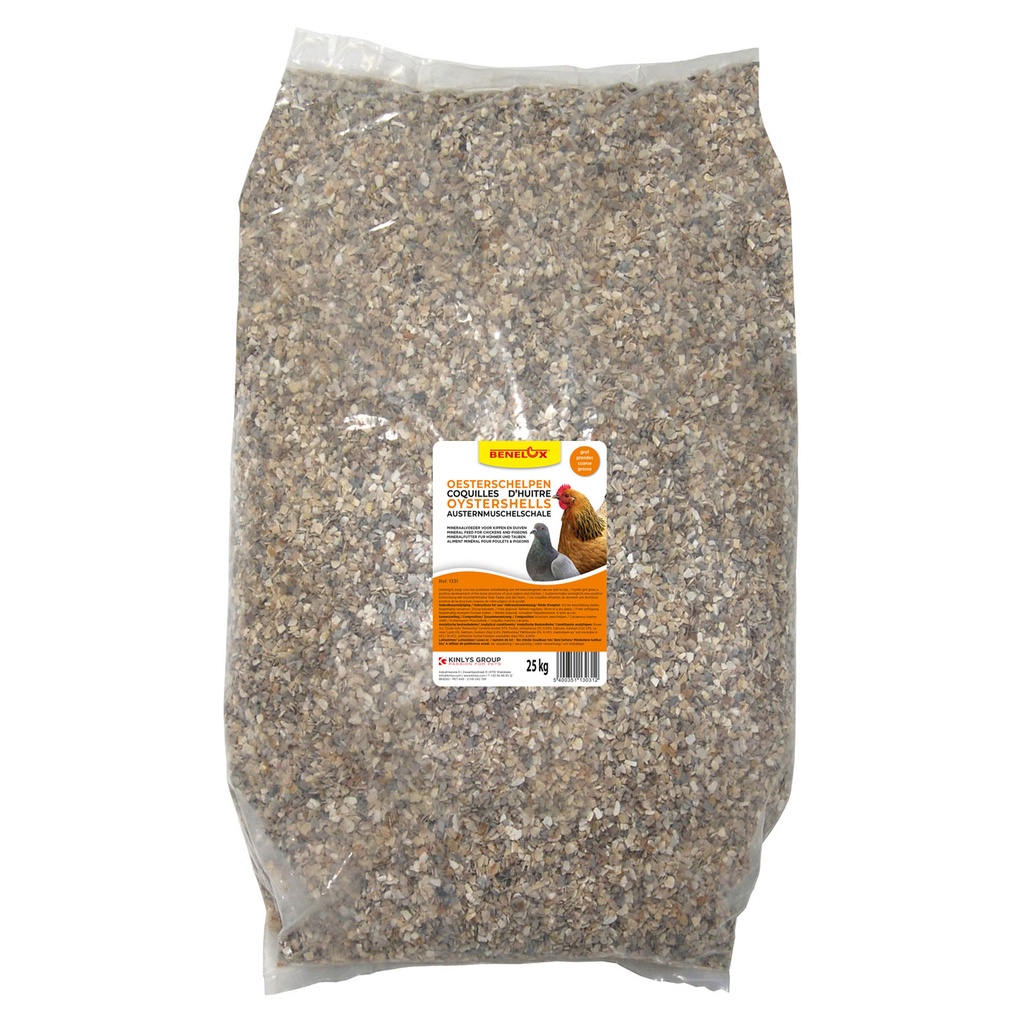 [BP1331] OESTERSCHELPEN GROF 25KG