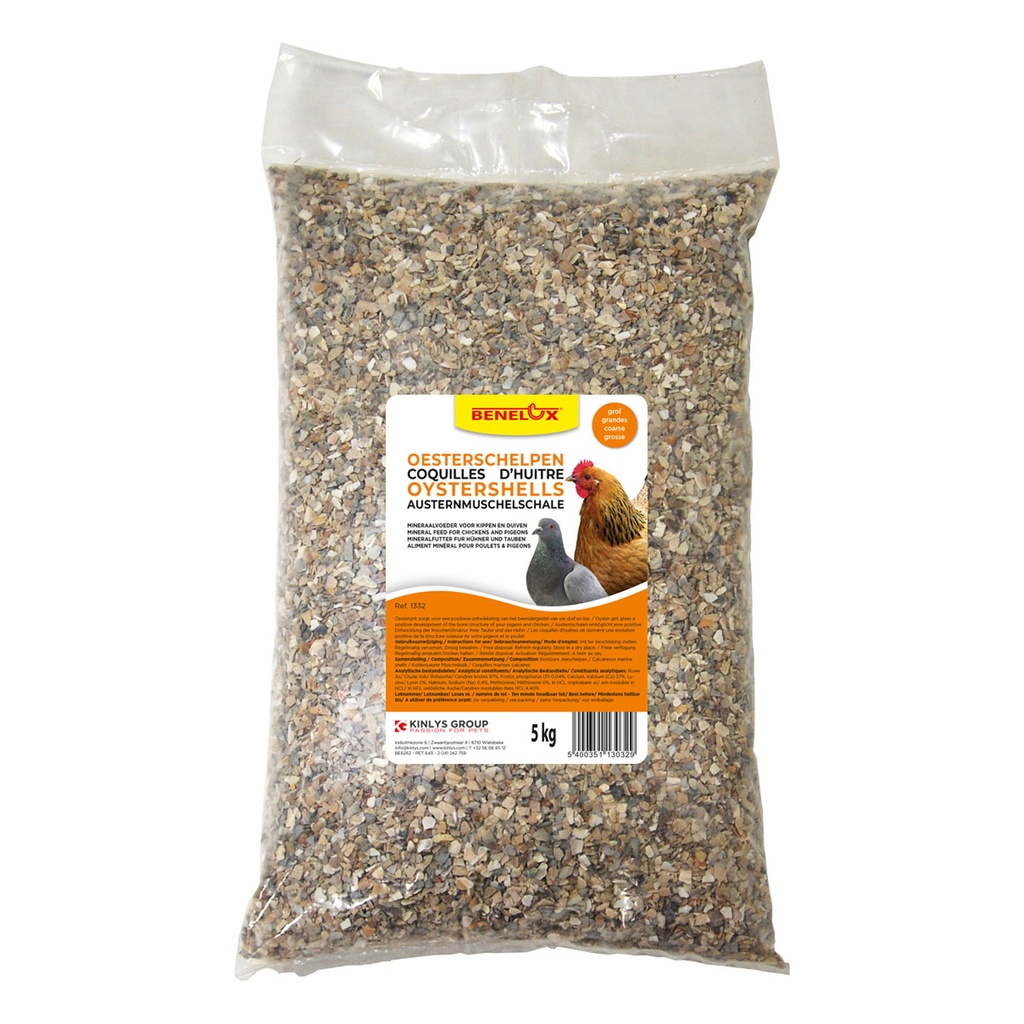 [BP1332] OESTERSCHELPEN GROF 5KG