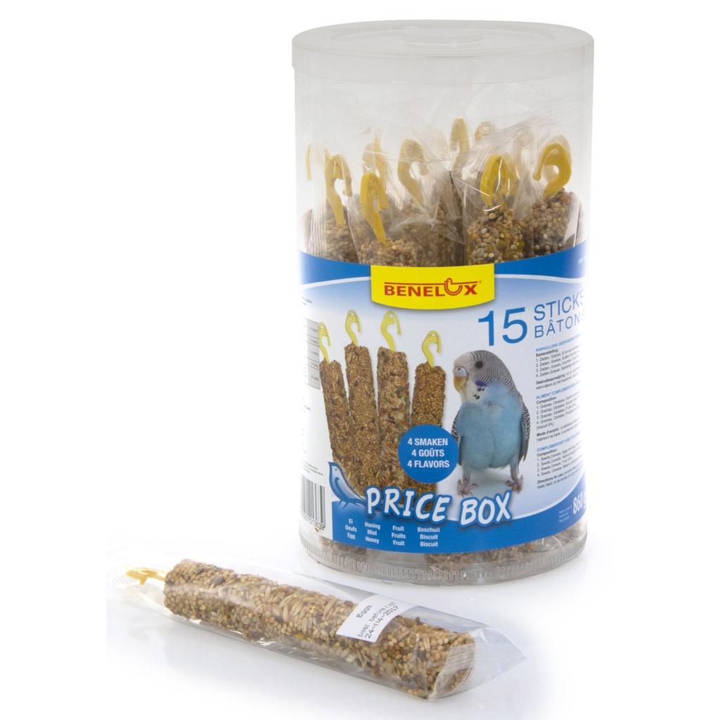 [BP16240] PRICE BOX 15 CRACKERS PARKIET BOX