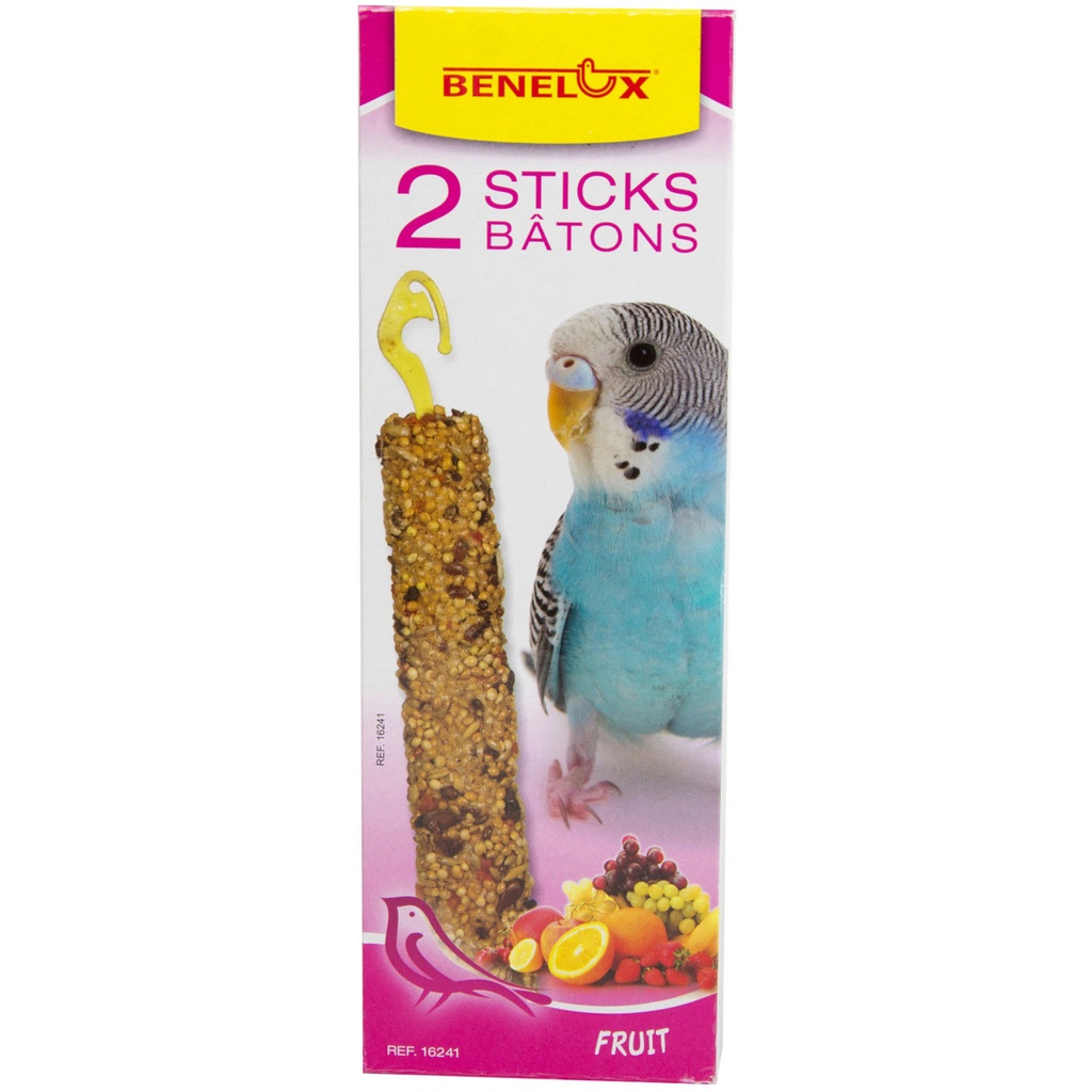 [BP16241] 2 STICKS PARKIET+FRUIT BNL DOOSJE 