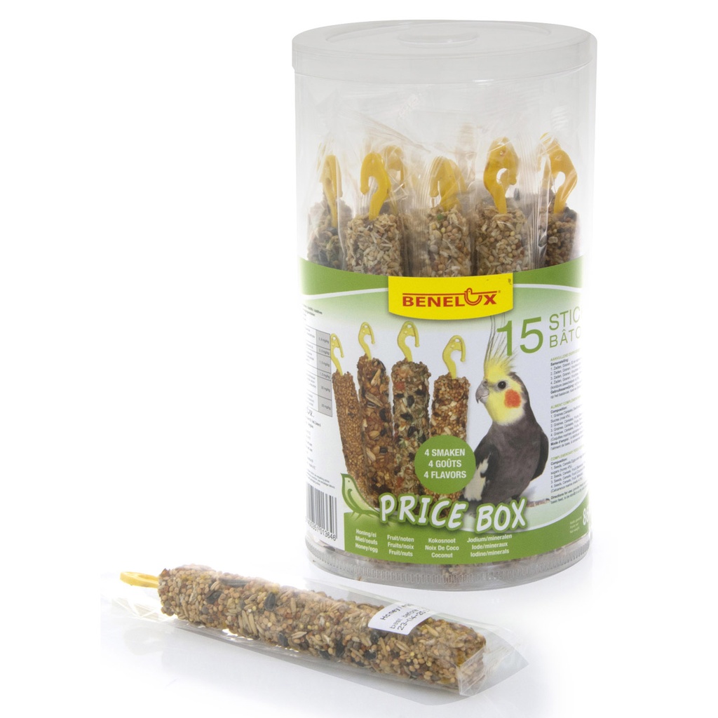 [BP16250] PRICE BOX 15 CRACKERS GROTE PARKIET BOX