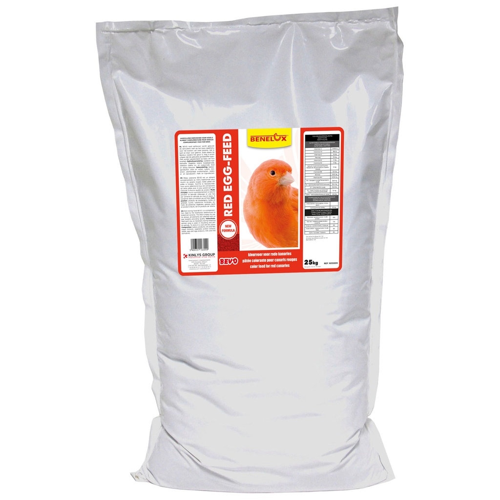 [BP1630009] BEVO EIVOER ROOD 25KG ZAK