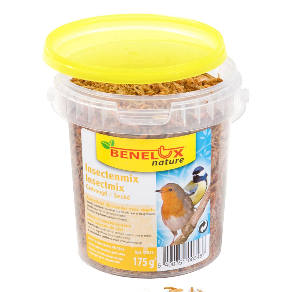 [BP17633] INSECTMIX VOOR TUINVOGELS 0,175KG EMMER