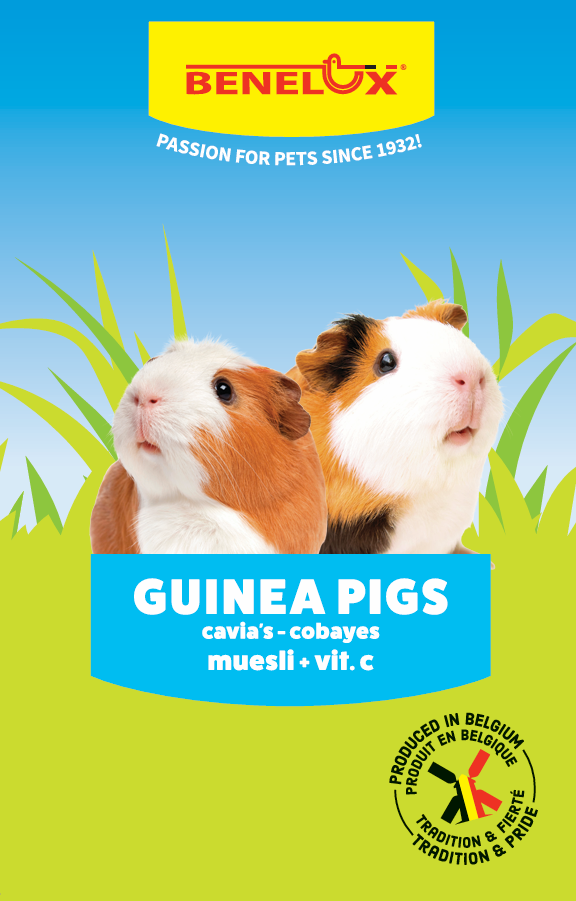 [BP3110022] KNAAGDIERENMUESLI CAVIA 4KG HANDVATZAK