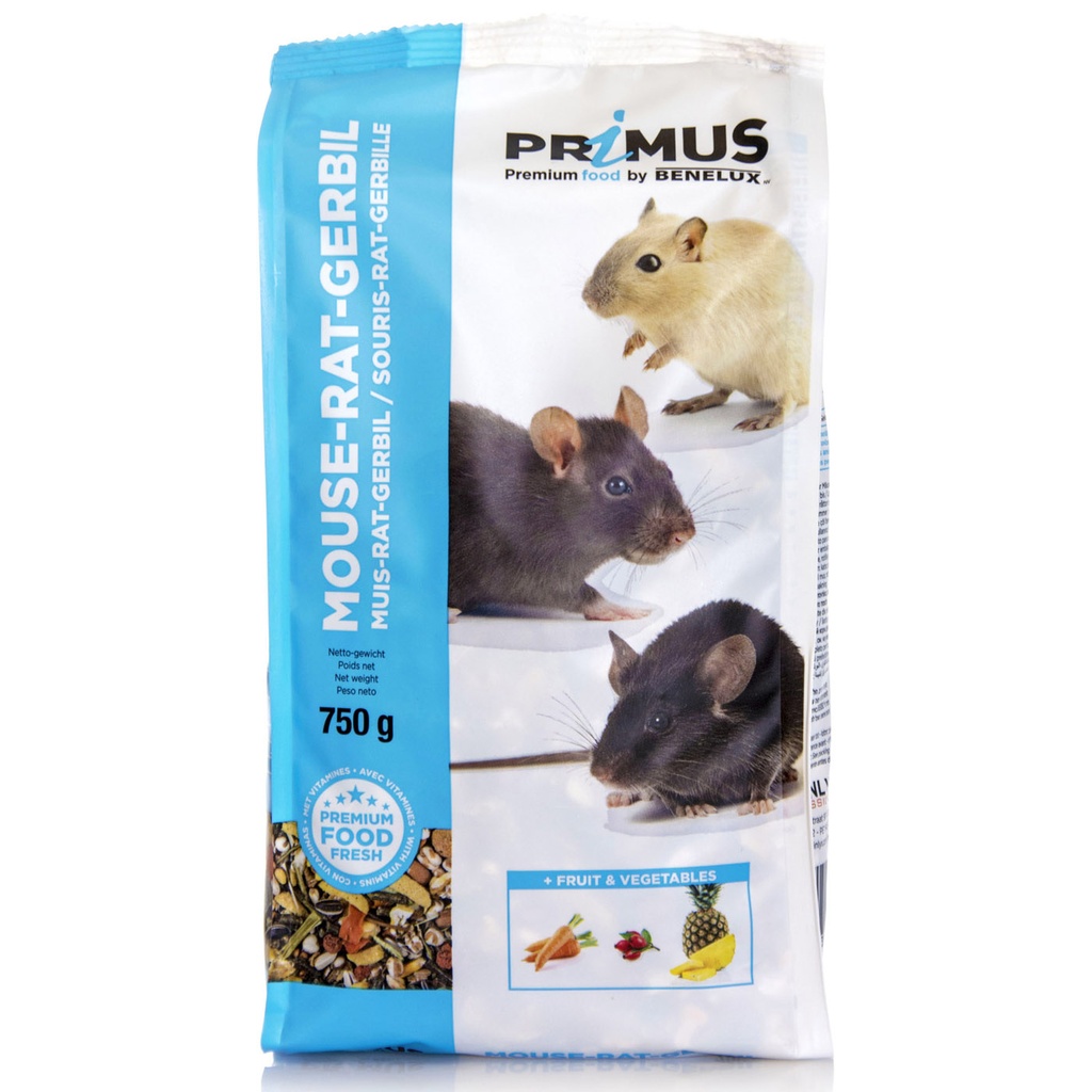 [BP32533] PRIMUS MUIS RAT GERBIL 0,750KG