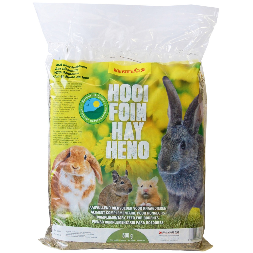 [BP3353] PREMIUM HOOI MET PAARDENBLOEM 1/2KG FUNNY