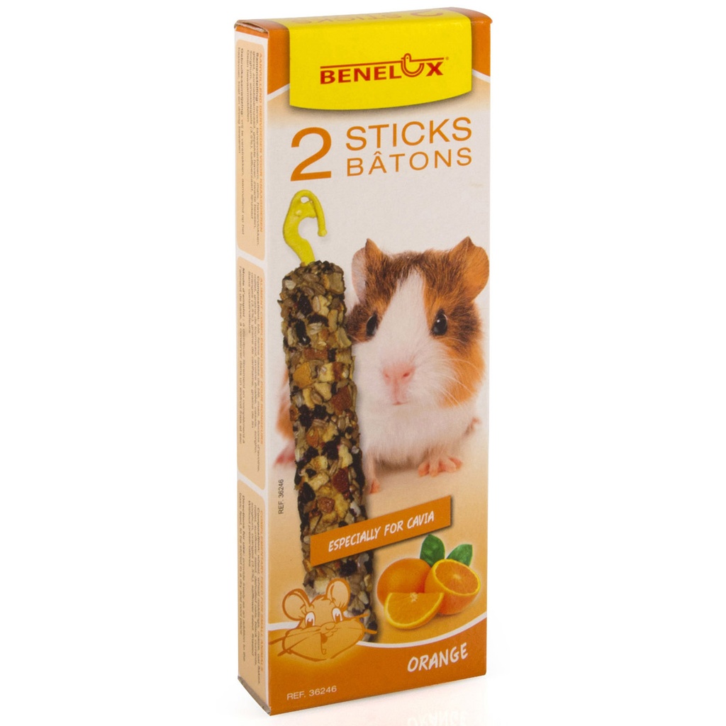 [BP36246] STICKS CAVIA ORANGE X 2 STUKS
