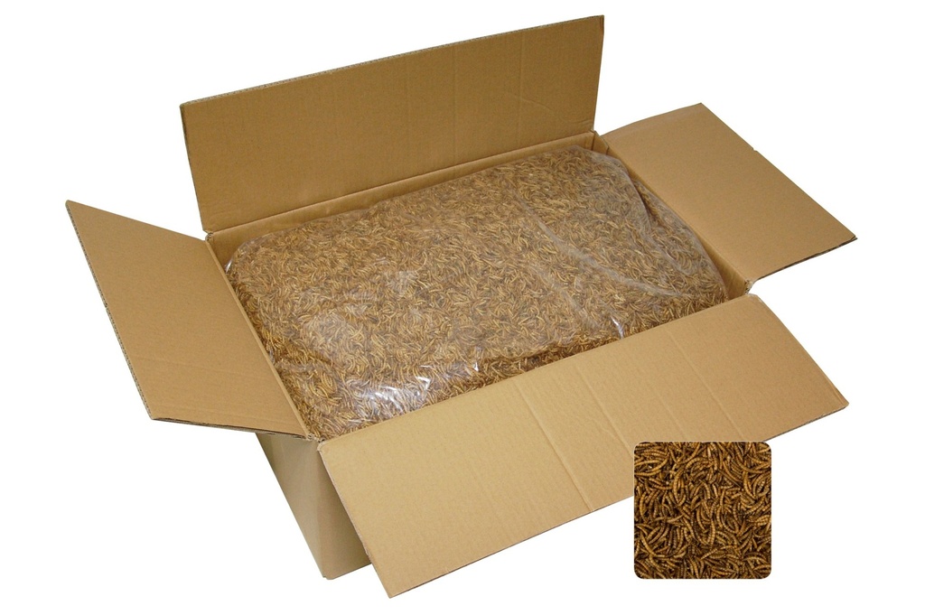 [BP46357] MEELWORMEN GEDROOGD 5KG ZAK