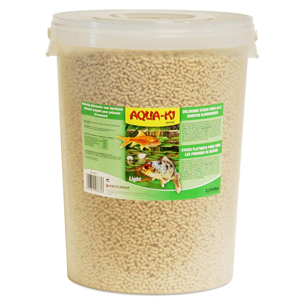 [BP46633] AQUA-KI GROEN VIJVERSTICKS LIGHT 25L - 2KG EMMER