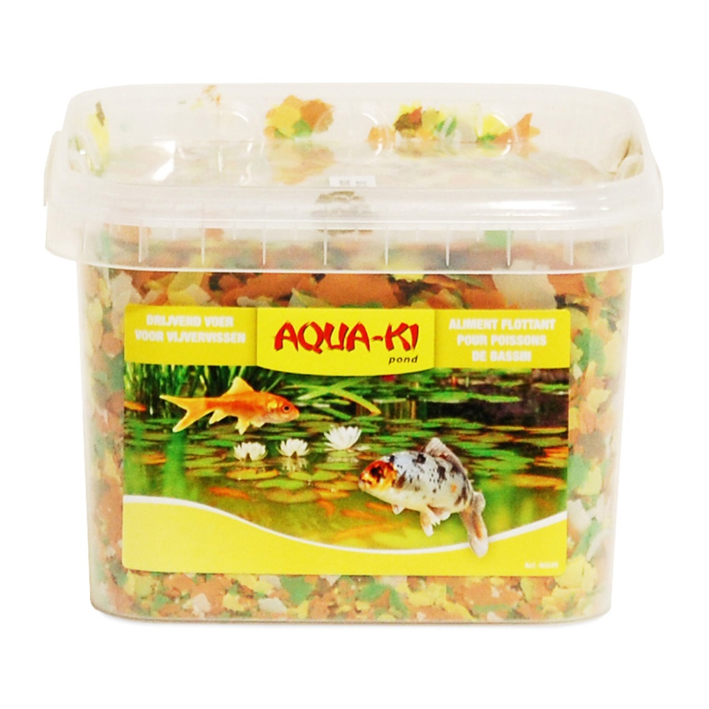 AQUA-KI GEEL VIJVERVLOKKEN 3,5L - 0,41KG EMMER