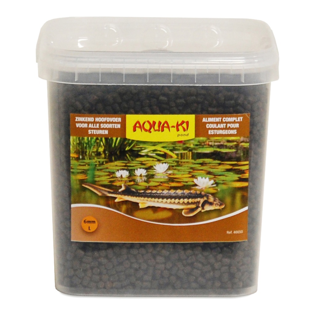 [BP46650] AQUA-KI BRUIN STEURVOER 6MM 5,4L - 3,4KG EMMER