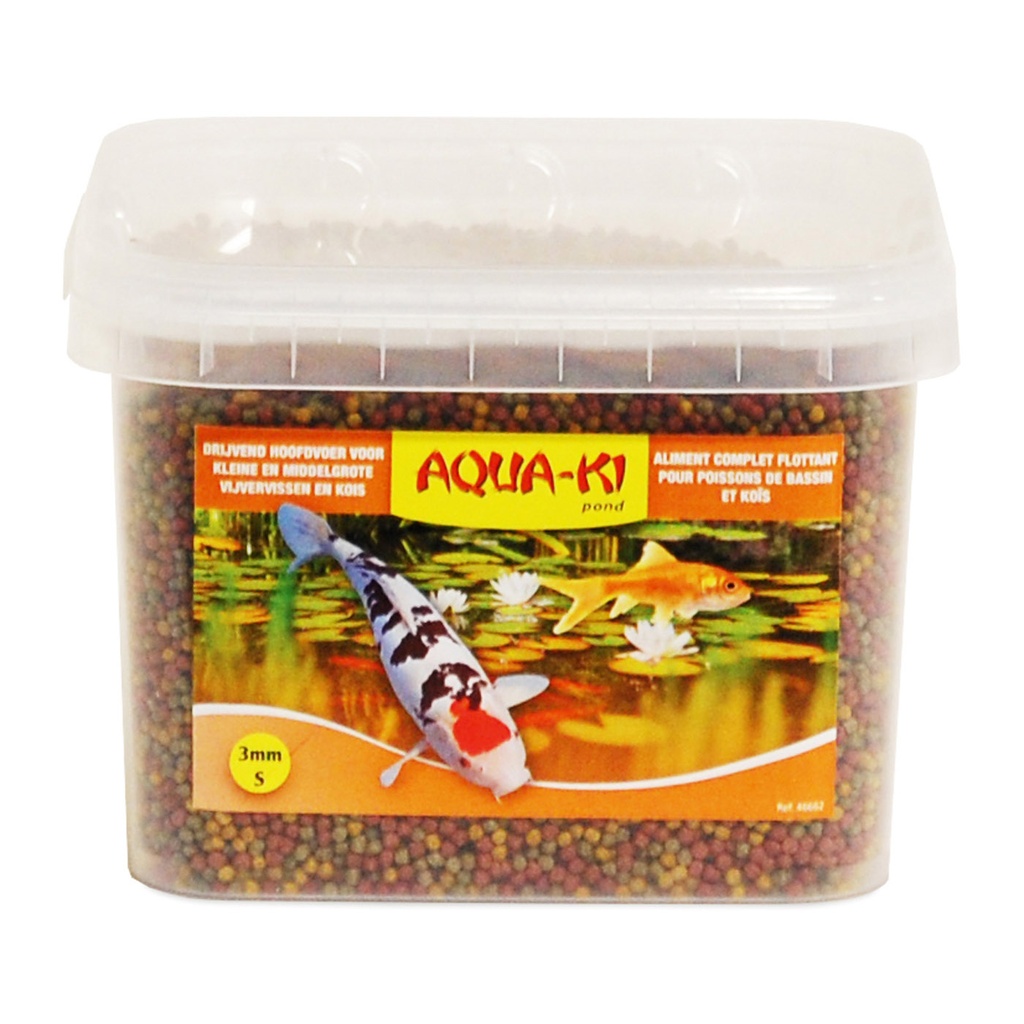 [BP46662] AQUA-KI ORANJE VIJVER 3 KLEUREN 3,5L - 1,19KG EMMER