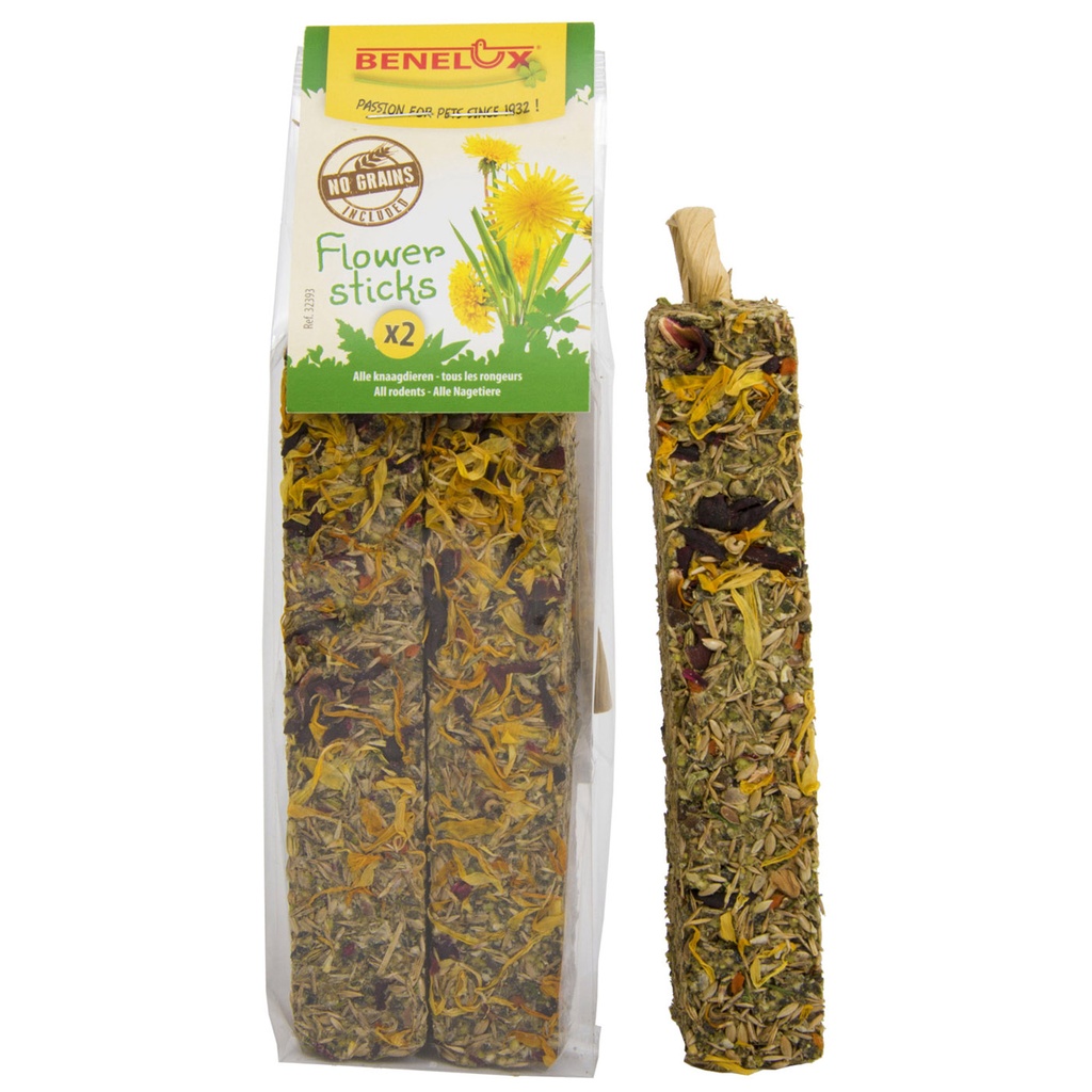 [32393] BNL 2 STICKS BLOEMEN ZONDER GRANEN 140G