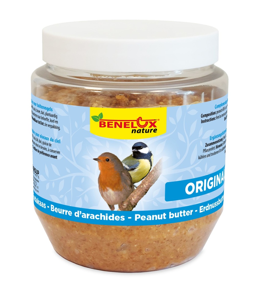 VOGELPINDAKAAS NATUREL 350G