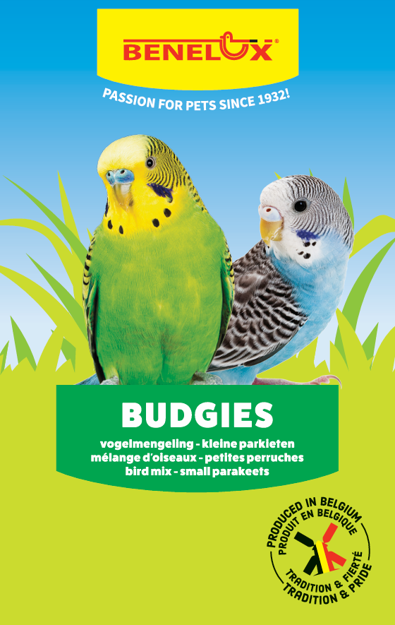 [BP1210209] VOGELMENGELING BUDGIE 'KLEINE PARKIETEN 20KG ZAK