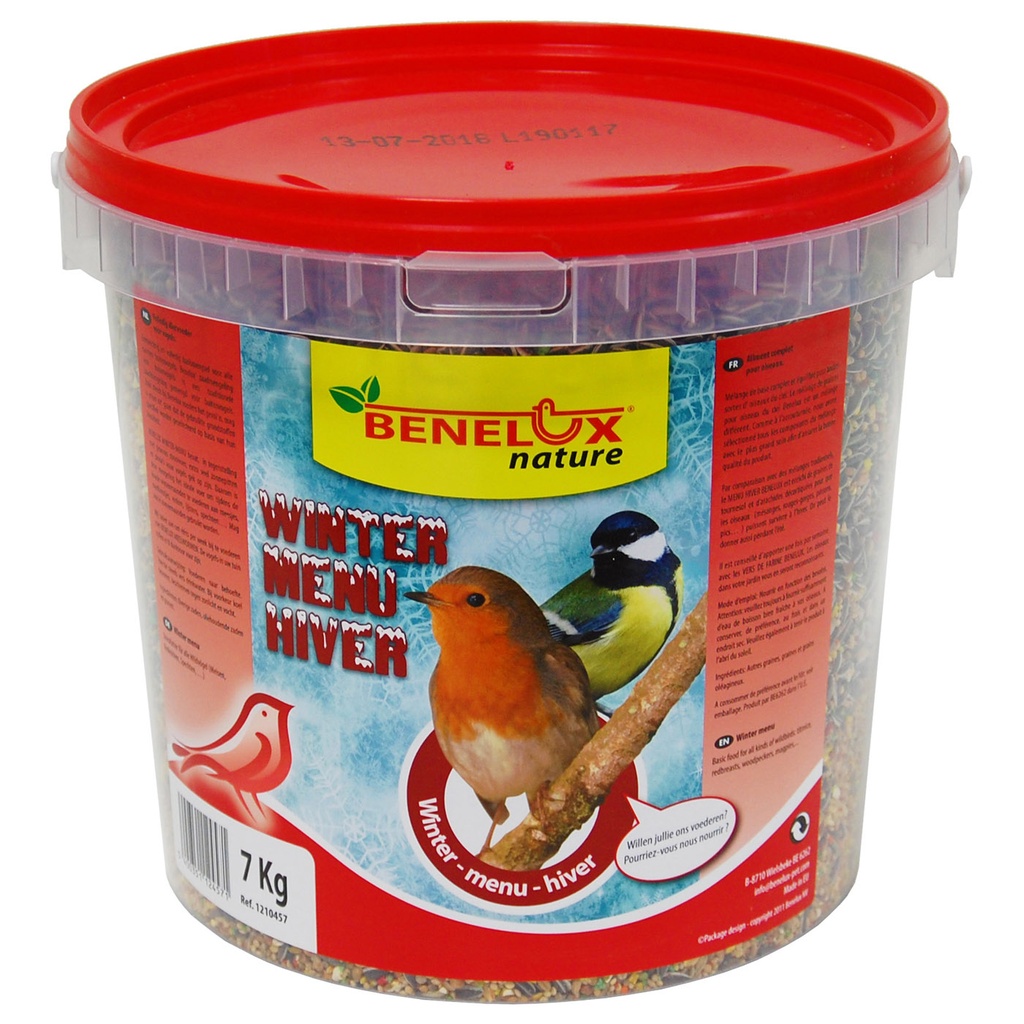 [BP1210457] WINTERMENU VOOR TUINVOGELS 7KG EMMER